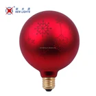 Hot sale new design G125 2W night-light decorative led laser print lamp motif glass bulb