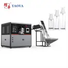 Plastic machinery plastic cosmetic pet bottle automatic stretch blowing machine
