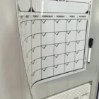 Graphic Customization Magnetic Dry Erase Planner Weekly Whiteboard 12 X 17in White Board For Refrigerator