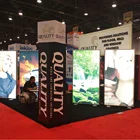 advertising lightboxes double side silicon edge material tension fabric light boxes for exhibition system