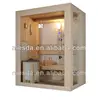 Full Transparent Glass in Front Two Person Sauna with Harvia stove (CE,TUV)