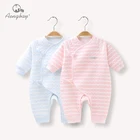 Aengbay Baby cotton clothing spring and autumn baby onesie clothing 0-3 months newborn baby autumn dress