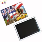 country tinplate souvenir custom photo picture refrigerator magnet