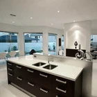 Prefab Kitchen Polished New Solid Surface Countertop