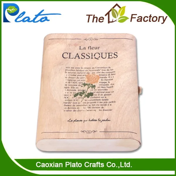 oem custom logo wholesale wooden gift box packaging