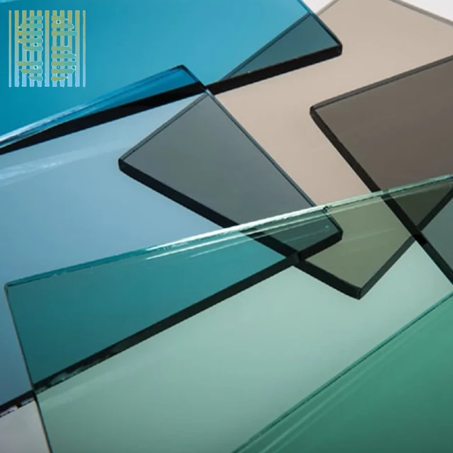 4mm 5mm 6mm color reflective glass bronze grey green factory