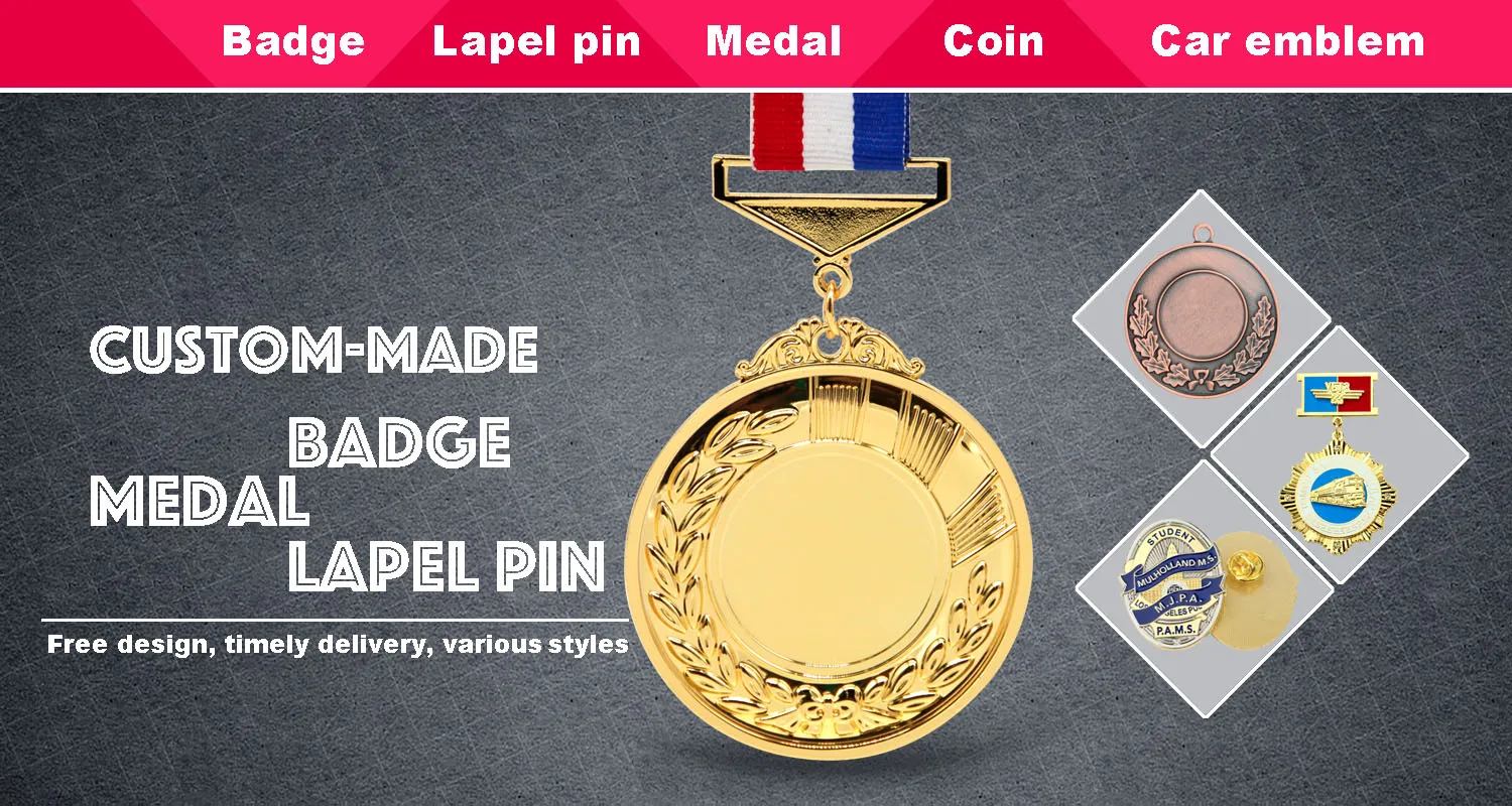 Manufactory production personalized souvenir award custom 3d military medal of honor