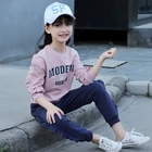 Girls Cotton Fabric Spring Boutique Outfits Wholesale Children Clothes