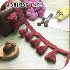 Custom Direct Factory Trim Small Decorative Cotton Fringe Tassel