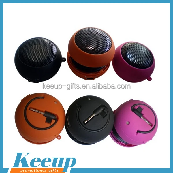 Portable Small Round Mini Speaker With Usb Input - Buy ...