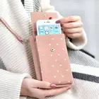 Ladies Cellphone Bag fashion print multi-function Wallet Casual Women Shoulder Bag Card Holder cellphone purse