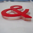 Laser Cut Clear Acrylic 3d Letter Signs for Business Company