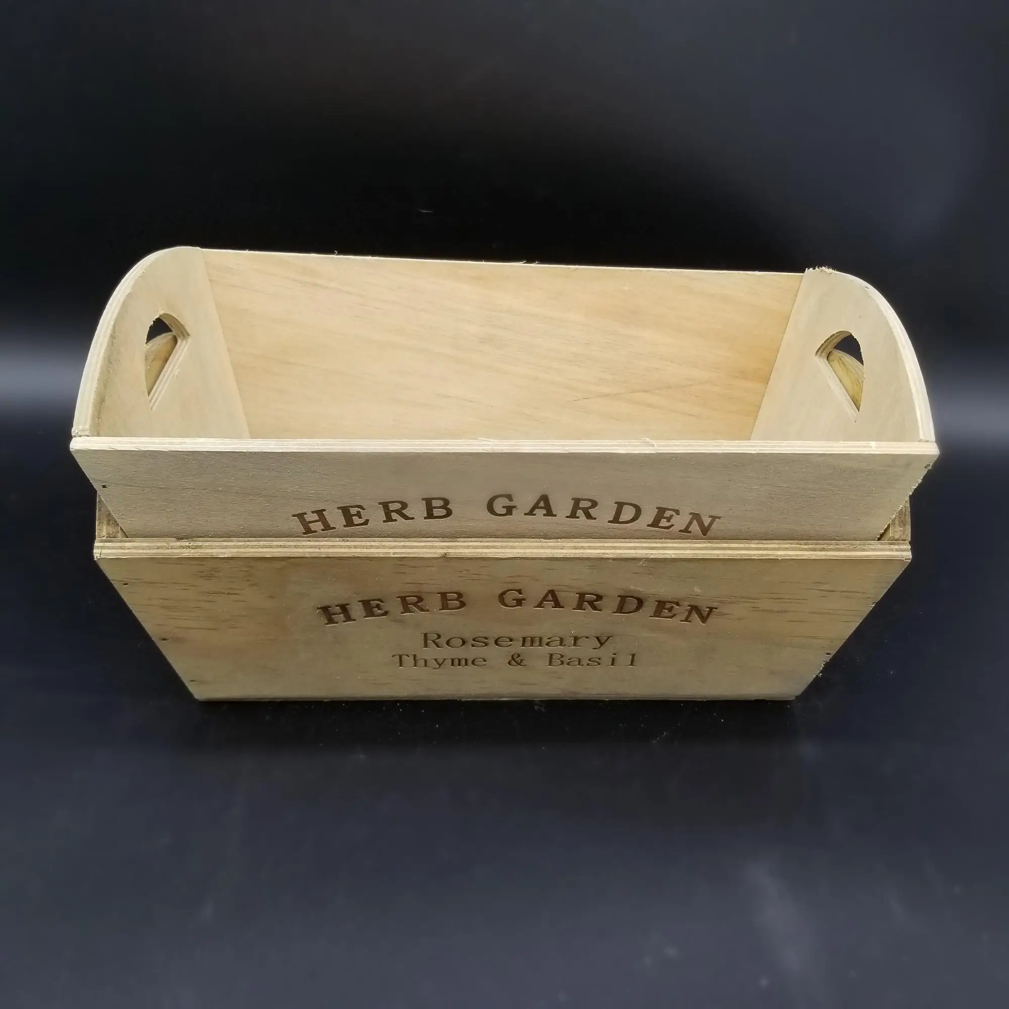 hs-wholesale oem accepted natural wood beer crates carrier