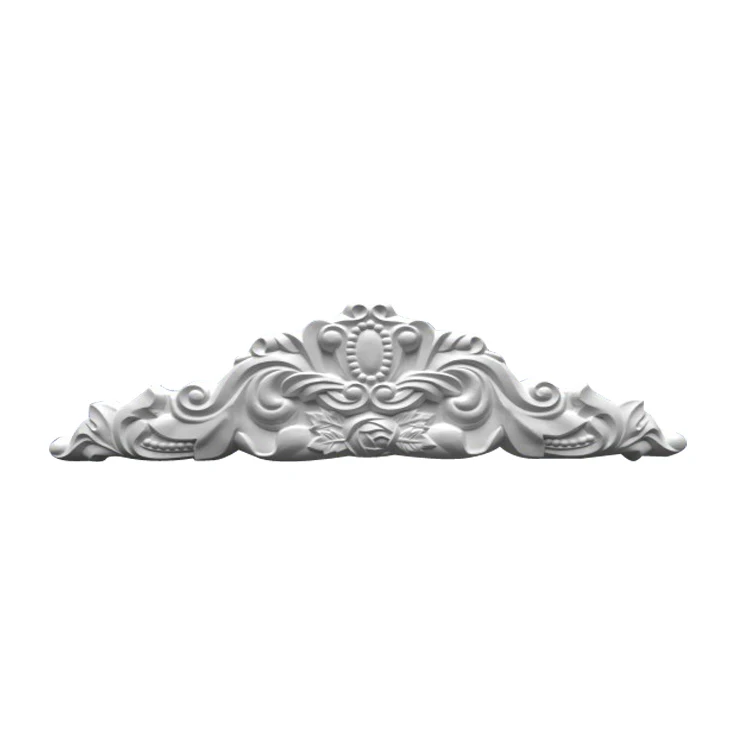 Flower Pattern Cornice Carved Mould Decorative Gypsum Flowers