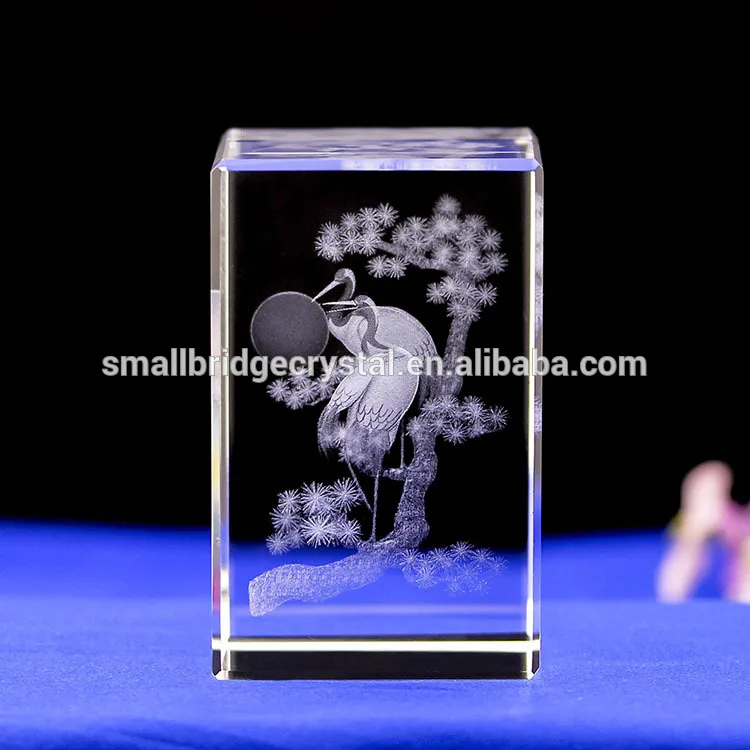 3d Laser Crystal Cube