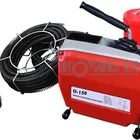 D150 electric snake pipe drain cleaning machine clogged