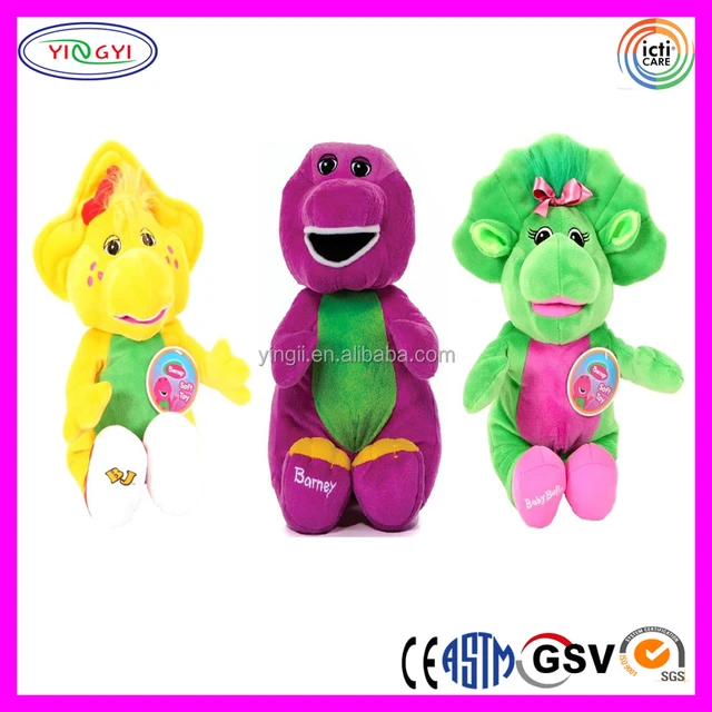 d370 new official barney and his friends cartoon stuffed barney