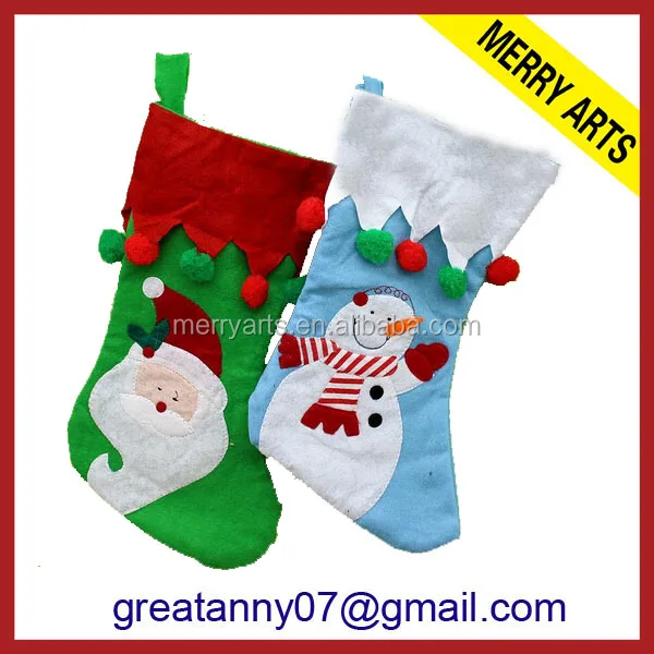 christmas stocking ornament kits diy felt christmas decoration