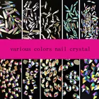 Hot sale new colourful fancy shinning beautiful design nail art, wholesale nail art decoration accessories