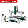 Blue Elephant rotary carving cnc router machine 1325 for furniture leg, wood and soft metal