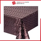 Fancy Customized PVC Embossing Luxury Table Clothes