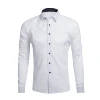 Cheap Price Stock Wholesale Shirts Classic Slim Fit Formal Shirts for Man Office Shirts White Full Sleeve Business Dress Shirt