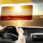 strictly trade Customized Logo Printed Promotional acrylic transparent car sun visor
