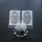 Customized ornament crystal book gifts for muslim men