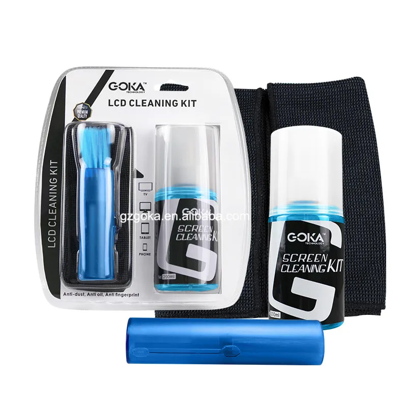 Grande presente para o mercado de eletr&ocirc;nicos 3IN1 200 ML tela lcd kit de limpeza de &oacute;culos mais limpo - ANKUX Tech Co., Ltd