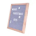2019 NEW Customized Amazon Wood Frame Gray Felt Letter Board 10x10 inch