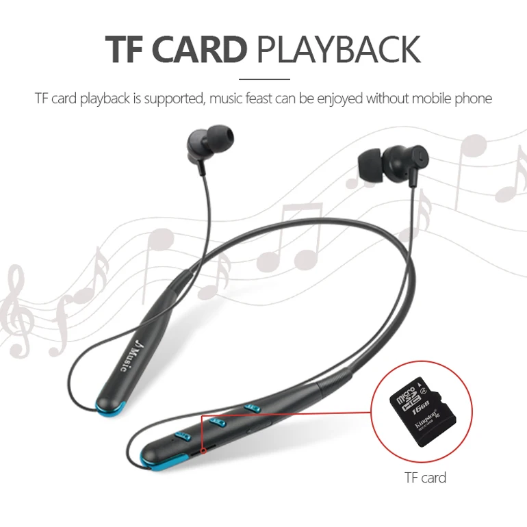 Sport Neckband Type Csr4.0 Wireless Headphones Earphone - ANKUX.COM
