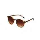 FONHCOO High Quality Fashion Sun Glasses Round Frame Plastic Sunglasses For Women
