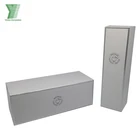 Recyclable White Bottle Box Packaging White Cardboard Custom Printed Cosmetic Packaging Luxury Perfume Bottle Box