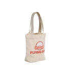 designer shopping mini canvas tote muslin bags bulk cheap