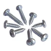 White Zinc Plated Full Threaded Phillips Pan Head Self Tapping Screw With Different Size self tapping screw