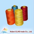 Wuhan supplier Ne30/1 30/2 30/3 100% polyester sewing thread with the cheap price