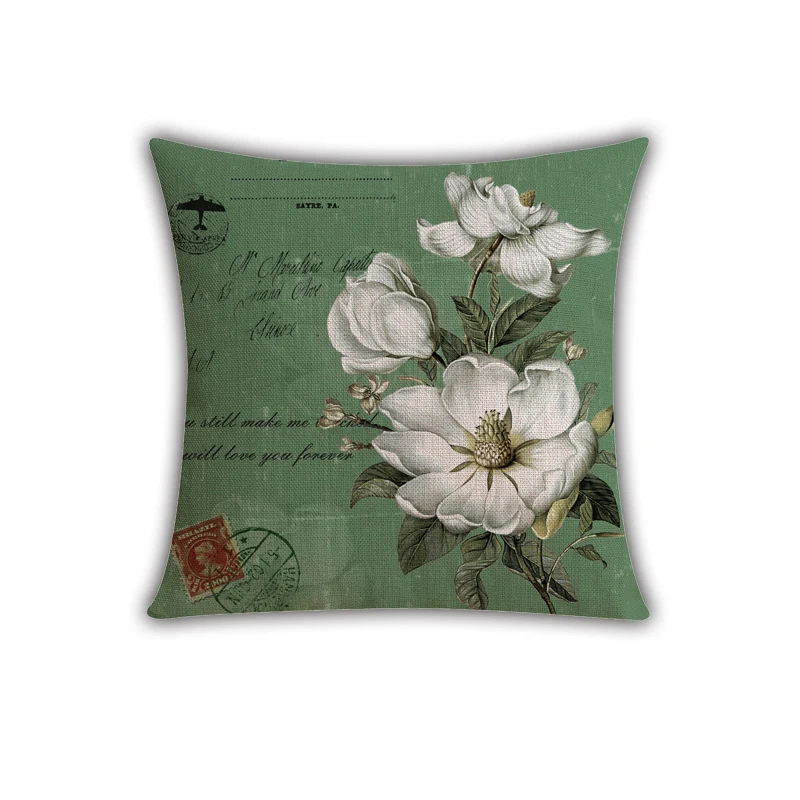 European Style Pillowcase Vintage Cushion Covers Custom Car Sofa