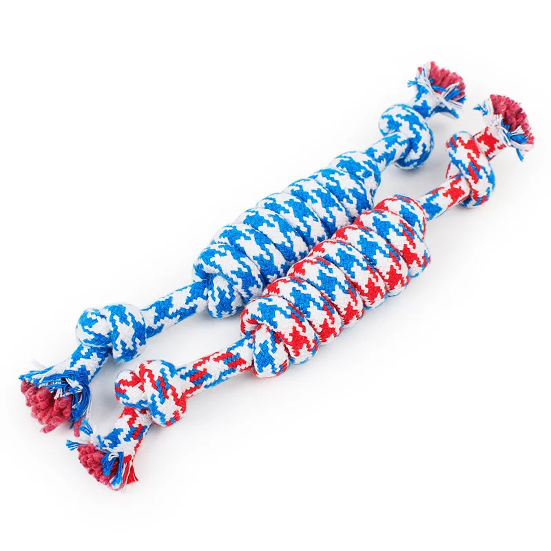 In section type pet toy cotton pet toy cotton rope dog toy rat molar tooth section of cotton rope toy