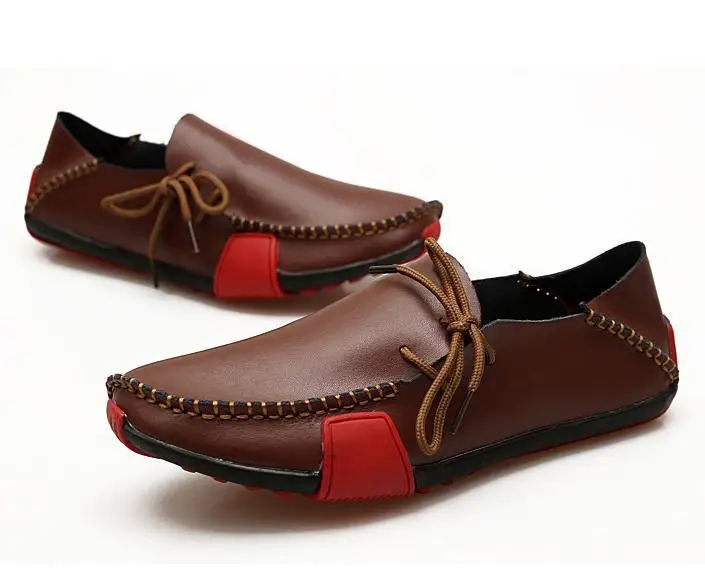 Men's Flats Shoe 2015 new Fashion Summer Cool Winter Warm Leather Shoes Driving shoes Low Mens Sneakers Oxford Shoe size 38-46