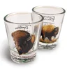 new style promotional wholesale souvenir shot glass 50ml