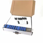 1 Class Pack per Box Dry Erase Board Lapboard Includes 32 double side Sided Boards, 35 Erasers and 35 Black Markers