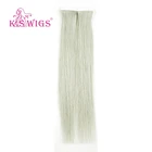 Free Sample K.S WIGS Brazilian Tape Hair Extensions 12 Inch Adhesive Tape For Hair Extensions Wavy Tape In Hair Extensions
