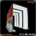 Aluminum Extrusion Standard Modular Shell Scheme LED Lighting Trade Show Expo Display Exhibition Booth For Sale