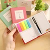 Tower Hardcover Combine Memopad Notepad Stationery Diary Notebook Office School Supplies With Pen