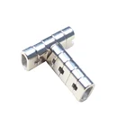 N52 Super Strong Block Magnet Rare Earth Rectangle Hole Magnetic Tool