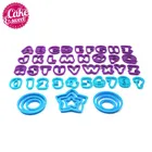 FDA/LFGB bulk plastic alphabet cookie cutters