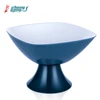 Pedestal plastic ps stand compote bowls for fruit