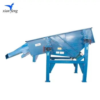 carbon steel linear vibrating screen used for silica sand