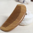 durable soft wooden beard comb beard brush