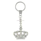 Cheap Custom Souvenir Metal Keychain with imitation diamond